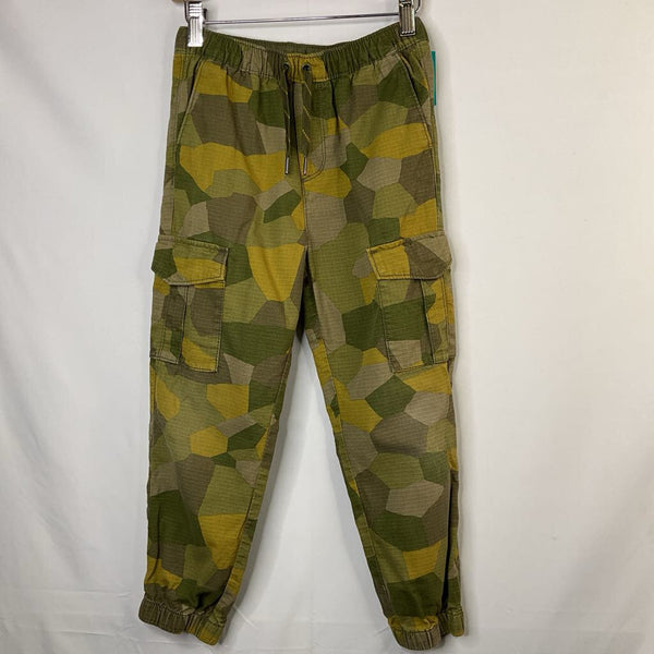 Size 6-7 (120): Hanna Andersson Green Camo Cargo Pants