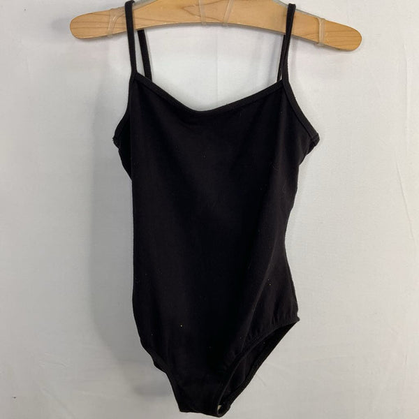 Size 4-5: Black Strappy Dance Leotard