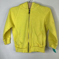 Size 2-3: Zara Yellow Zip Hoodie
