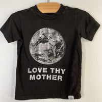 Size 3: Kid Dangerous Black/White 'Love thy Mother' T-Shirt