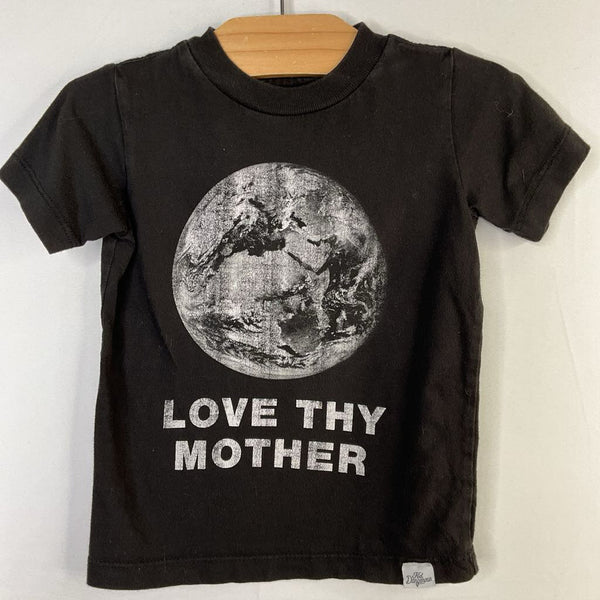 Size 3: Kid Dangerous Black/White 'Love thy Mother' T-Shirt