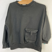 Size 2-3: Zara Black Pocket Sweatshirt