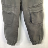 Size 2: Amsterdam Gray Cargo Sweatpants