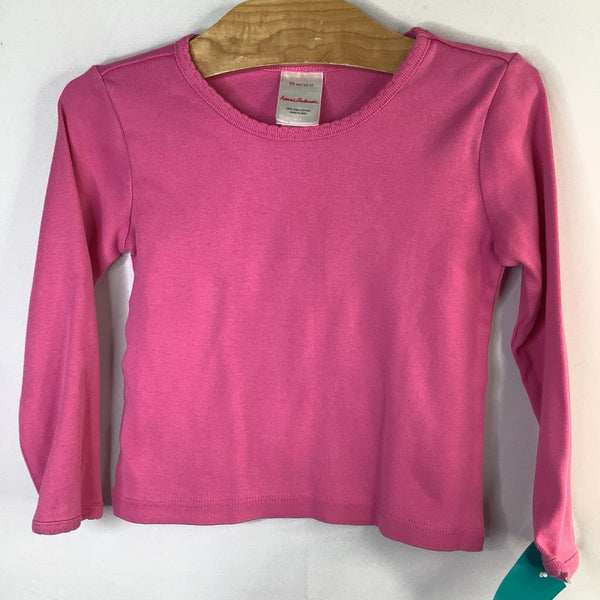 Size 3 (90): Hanna Andersson Pink Long Sleeve Shirt