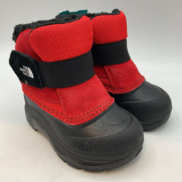 Size 6: The North Face Red/Black Alpenglow II Snow Boots NEW