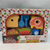 Pretendables Picnic Basket Set NEW