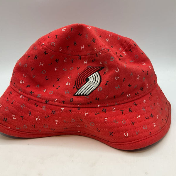 Size Toddler: New Era Red Portland Trailblazers Bucket Hat