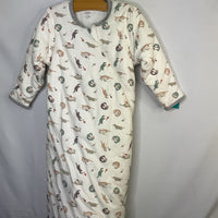 Size 18m: Nest White/Multi Otters Sleepsack