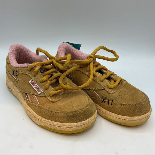 Size 12: Reebok Brown Tom & Jerry Lace-Up Sneakers
