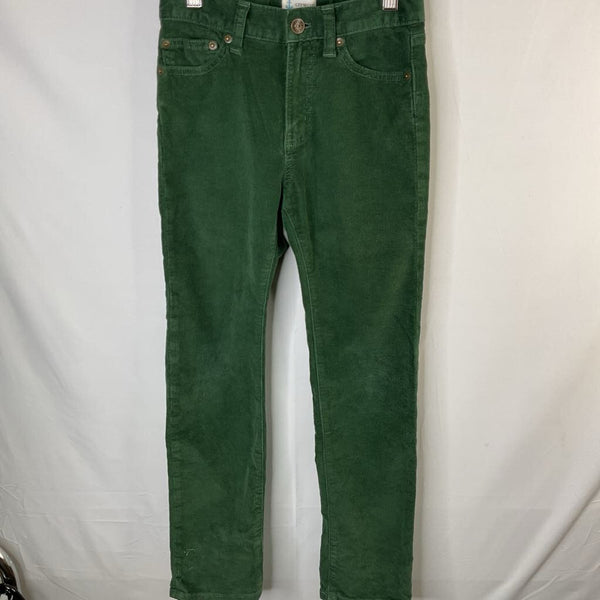 Size 8: Crewcuts Green Corduroy Adjustable Waist Pants