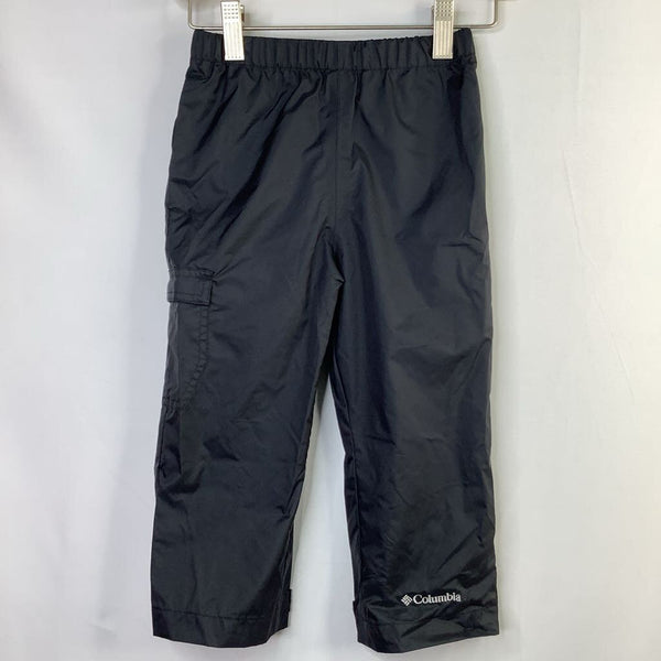 Size 3: Columbia Black Rain Pants