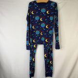 Size 10 (140): Hanna Andersson Navy Space 2pc PJs