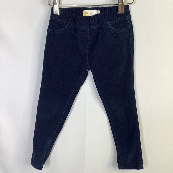 Size 4: Boden Navy Corduroy Soft Waist Pants