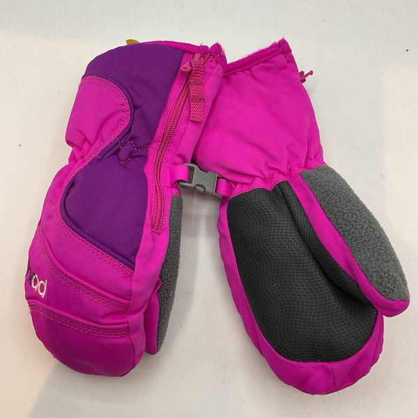 Size XS: Head Two Tone Purple Snow Mittens