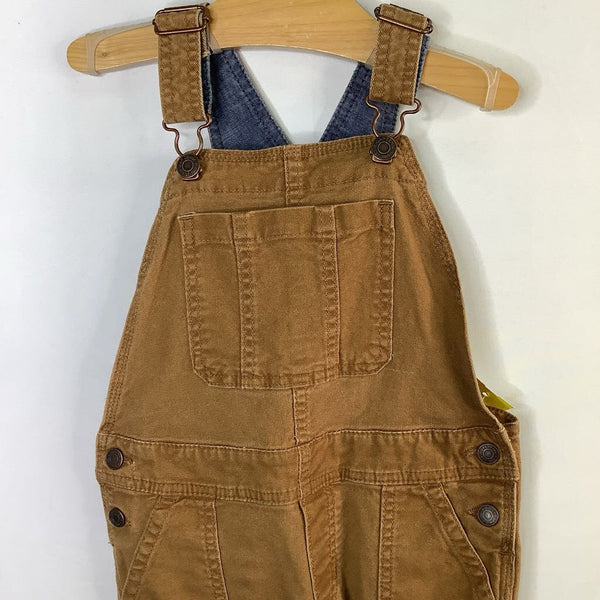Size 5: Gap Brown Denim Overalls