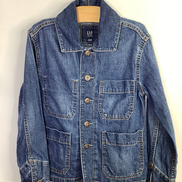 Size 6-7: Gap Blue Denim Work Shirt