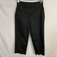 Size 7: Volcom Black Cropped Pants