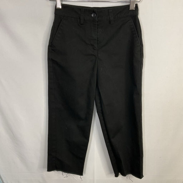 Size 7: Volcom Black Cropped Pants
