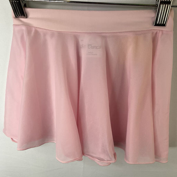 Size 6: SoDanca Pink Sheer Dance Skirt