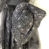Size 4-6: Pottery Barn Black/Silver Spider Witch 2pc Costume