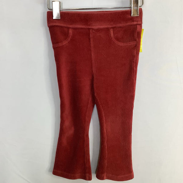 Size 12m: Tucker + Tate Red Ribbed Velour Leggings