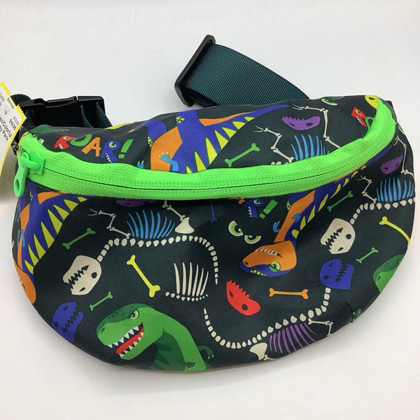 Loqi Green/Colorful Dinos Fanny Pack