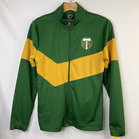 Size 10-12: MLS Green/Yellow Portland Timbers Track Jacket