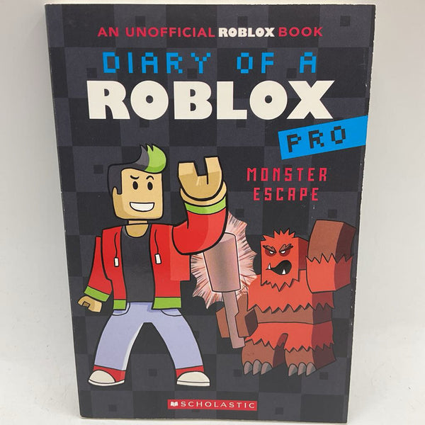 Diary of a Roblox Pro: Monster Escape (paperback)