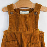 Size 18-24m: Old Navy Brown Corduroy Overall Romper