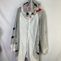 Size 4-6: Gray/White Kitty 1pc Costume