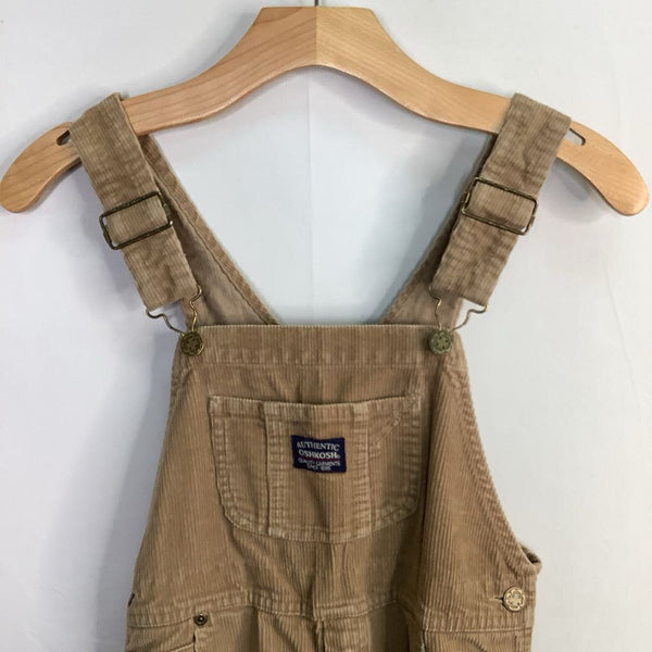 Size 7: OshKosh Tan Corduroy Overalls