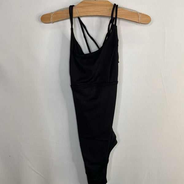 Size 6-7: So Danca Black Strappy Leotard
