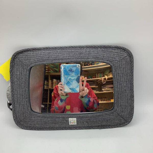 Travel Bug Gray Car Mirror