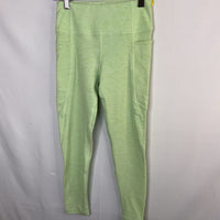 Size 8 (130): Hanna Andersson Heathered Green Athletic Leggings