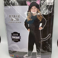 Size 4-6: Zipsters Black Cat Costume