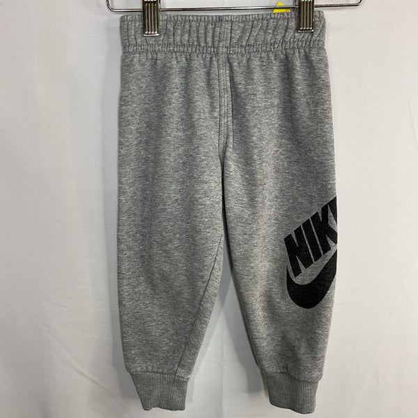 Size 2: Nike Gray/Black Logo Joggers
