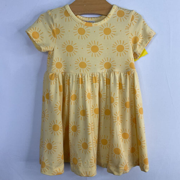 Size 12-18m (75): Hanna Andersson Yellow Sunshine Pocket Dress