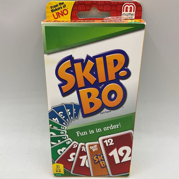 Skip-Bo Card Game