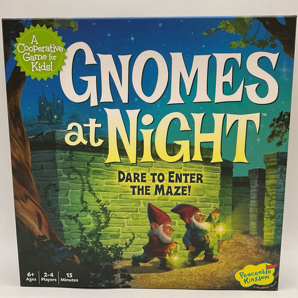 Peaceable Kingdom Gnomes At Knight Dare To Enter The Maze
