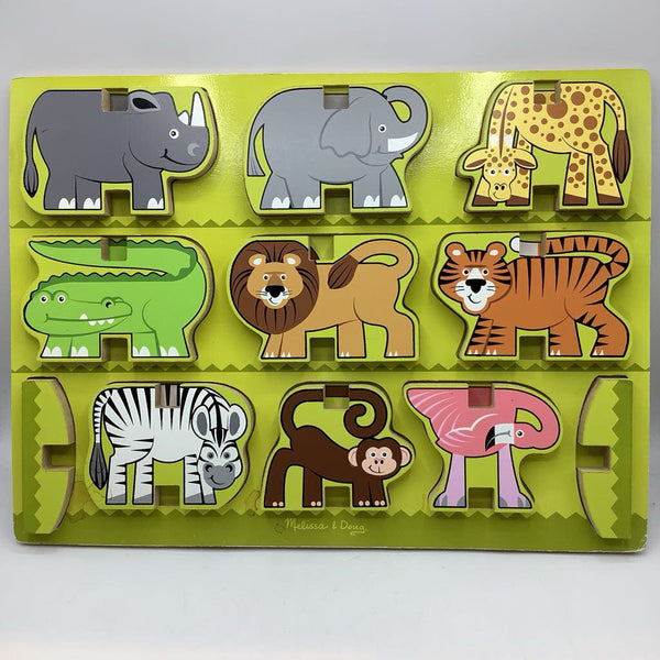 Melissa & Doug Wooden Chunky Puzzle