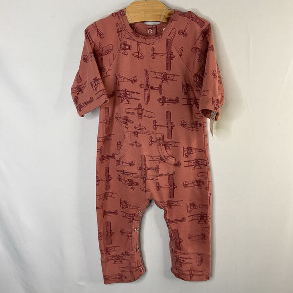 Size 12-18m: Kate Quinn Pink/Purple Planes Romper