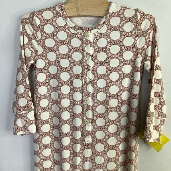 Size 2: Kate Quinn White/Red Suns Romper