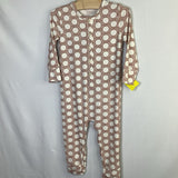Size 2: Kate Quinn White/Red Suns Romper
