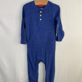 Size 12-18m: Primary Heathered Blue Romper