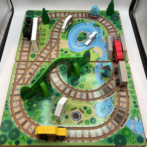 Melissa & Doug Take-Along Railroad