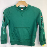 Size 7: Tea Green/Blue/Gray Dragon Sweatshirt