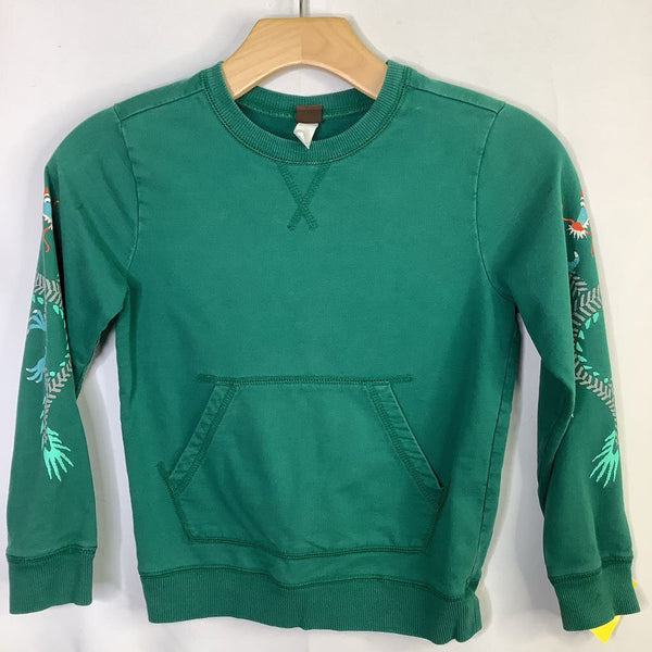 Size 7: Tea Green/Blue/Gray Dragon Sweatshirt