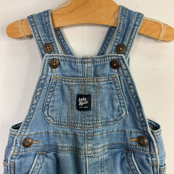 Size 3-6m: OshKosh Blue Knit Overalls