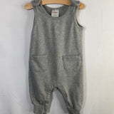 Size 3-6m (60): Hanna Andersson Gray French Terry Overalls