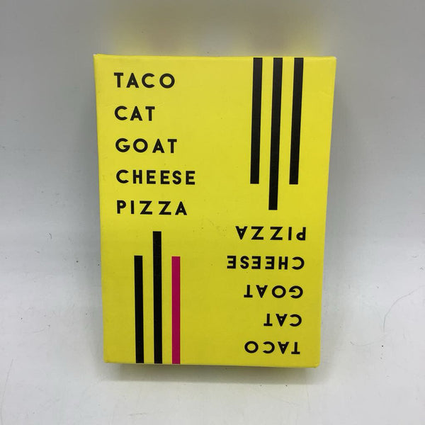 Taco Cat Goat Cheese Pizza Card Game